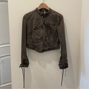 Free People Olive green Jacket